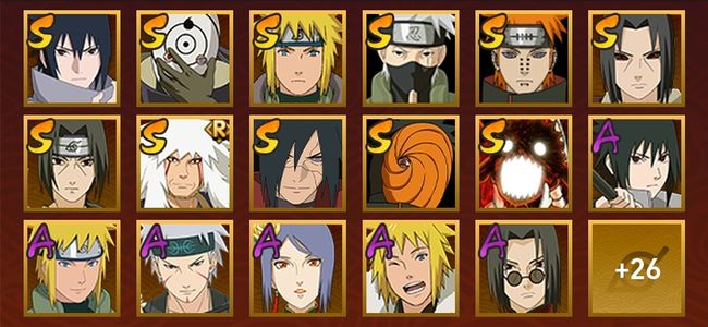 火影忍者13S忍 34A忍 47忍 100W内战力 见习