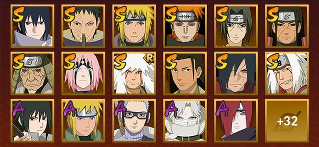 火影忍者13S忍 37A忍 50忍 100W内战力 见习