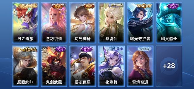 王者荣耀V4 4传说 7史诗 41皮肤 52英雄 至尊星耀V