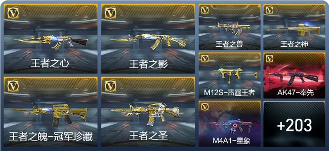 穿越火线：枪战王者15王者武器 212英雄武器 6英雄角色 420万化 枪王