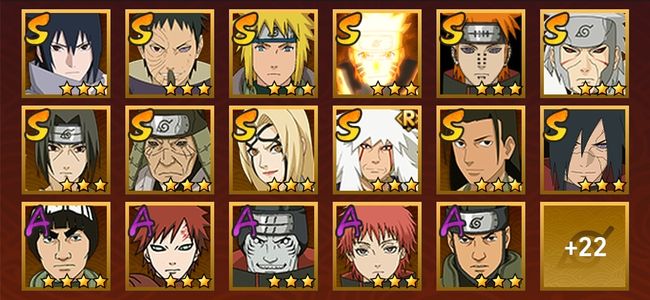 火影忍者V9 13S忍 26A忍 137忍 1531S碎片 17通灵 600W战力 暗部