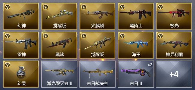 穿越火线（CF）11V武器 1V角色 5皮肤 可排位 新锐