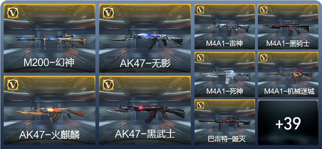 穿越火线：枪战王者V1 60英雄武器 1英雄角色 141万化 专家