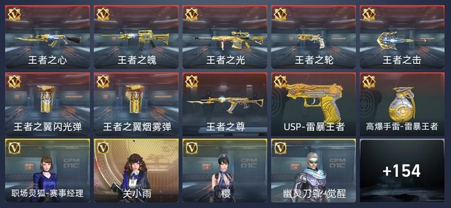 穿越火线：枪战王者V8 10王者 199英雄武器 5英雄角色 432万化 枪皇