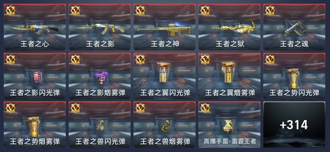穿越火线：枪战王者V8 31王者 317英雄武器 11英雄角色 426万化 枪神