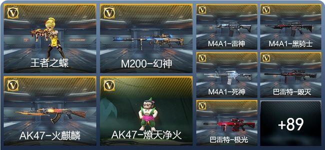 穿越火线：枪战王者V3 5王者武器 109英雄武器 3英雄角色 161万化 枪圣
