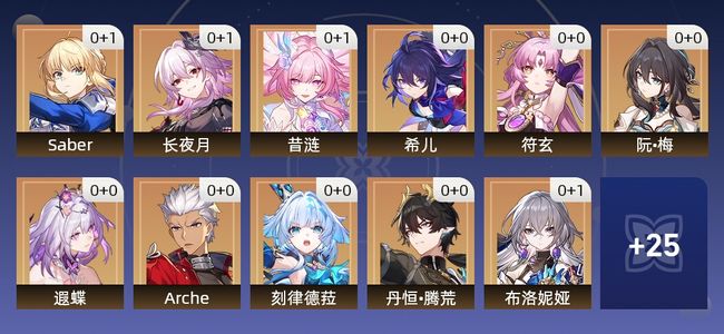 崩坏：星穹铁道28黄 14角色黄 14光锥黄 14五星角色 6五星光锥 69级 女主