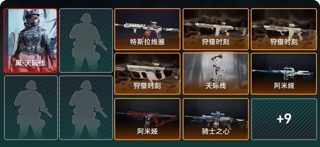 三角洲行动总资产2400M 1干员外观 18传说枪械 无段位