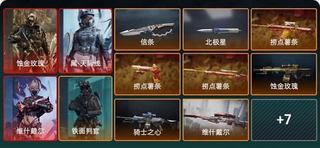 三角洲行动总资产288M 8干员外观 2传说近战 13传说枪械 三角洲巅峰