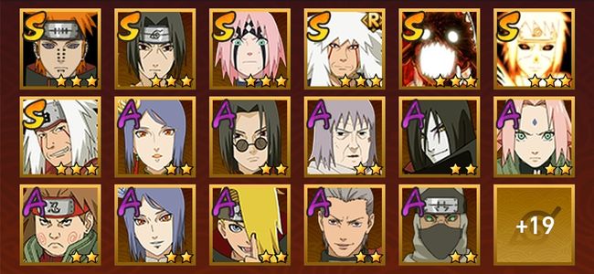 火影忍者V10 8S忍 28A忍 106忍 1077S碎片 15通灵 400W战力 前500名 暗部