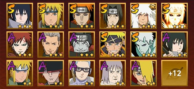 火影忍者V9 8S忍 21A忍 86忍 995S碎片 11通灵 300W战力 上忍