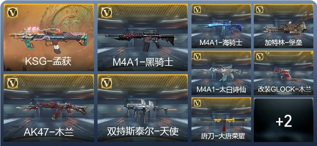 穿越火线：枪战王者11英雄武器 7万化 新锐