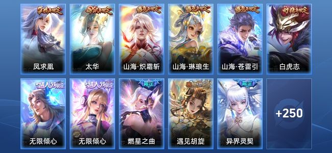王者荣耀V8 24传说 77史诗 261皮肤 至尊星耀I
