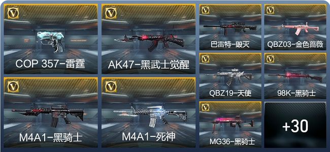 穿越火线：枪战王者V1 46英雄武器 49万化 专家