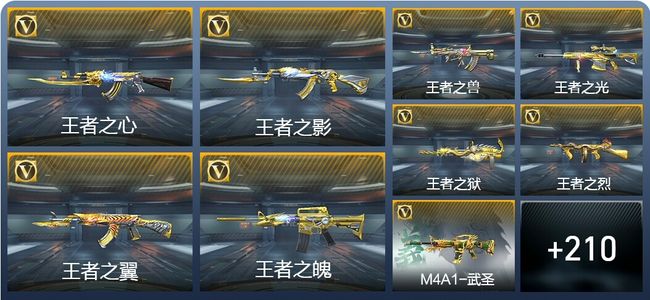 穿越火线：枪战王者V8 23王者武器 252英雄武器 9英雄角色 540万化 精英