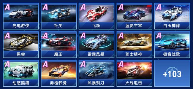 QQ飞车手游V8 65永久A车 117永久赛车 54宠物 男号 钻石