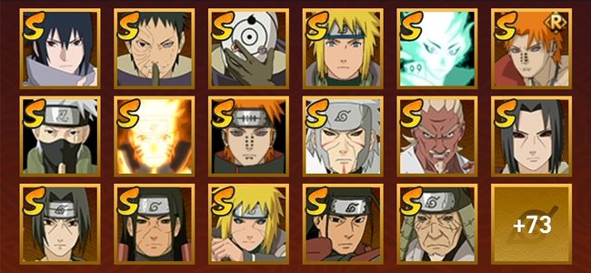 火影忍者V12 35S忍 56A忍 91忍 35S碎片 29通灵 1000W战力 前500名 中忍