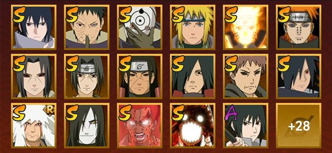 火影忍者V11 16S忍 29A忍 45忍 16S碎片 19通灵 700W战力 前500名 上忍