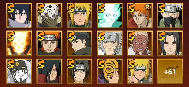 火影忍者V11 33S忍 46A忍 79忍 33S碎片 19通灵 1000W战力 前1000名 下忍