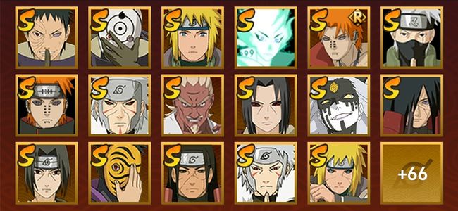 火影忍者V11 44S忍 67A忍 83忍 26通灵 100W内战力 暗部