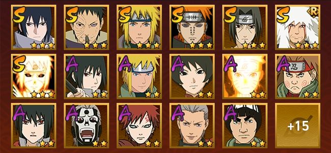 火影忍者V8 8S忍 24A忍 129忍 1163S碎片 15通灵 400W战力 上忍