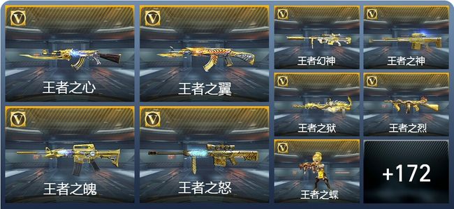 穿越火线：枪战王者V9 25王者武器 227英雄武器 6英雄角色 578万化 新锐