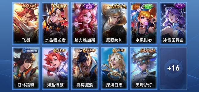 王者荣耀6史诗 27皮肤 秩序白银II