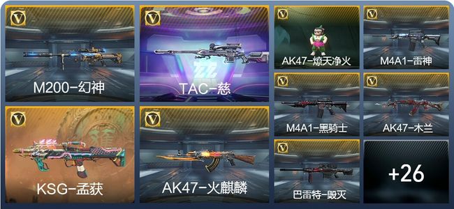 穿越火线：枪战王者V1 86英雄武器 新锐