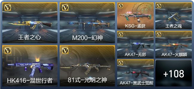 穿越火线：枪战王者V3 193英雄武器 新锐
