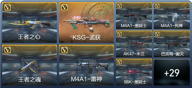 穿越火线：枪战王者V1 58英雄武器 新锐