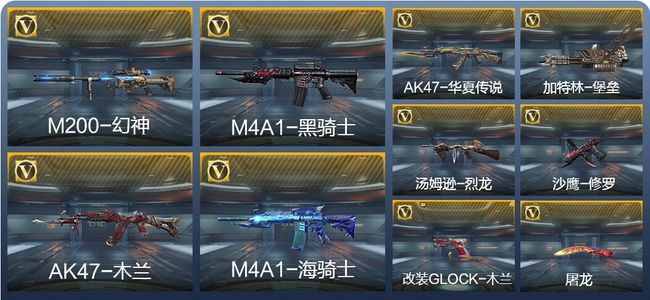 穿越火线：枪战王者V1 21英雄武器 新锐