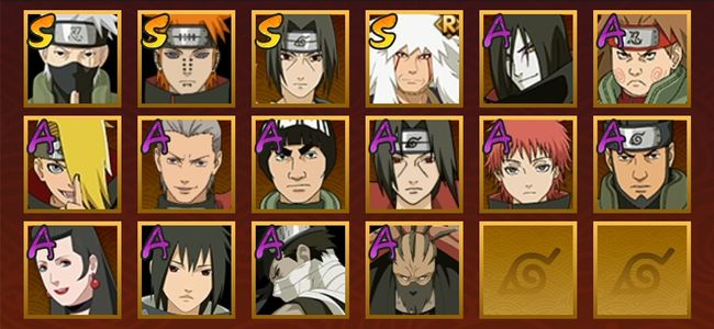 火影忍者V6 4S忍 12A忍 16忍 200W战力 见习