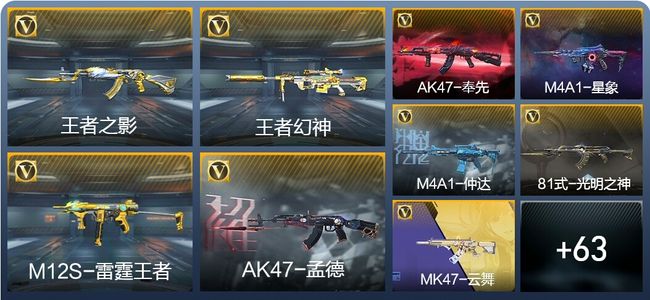 穿越火线：枪战王者V7 246英雄武器 新锐