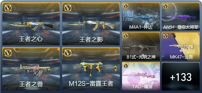 穿越火线：枪战王者V1 244英雄武器 新锐