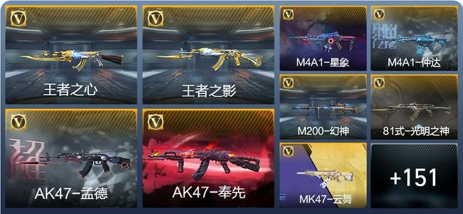 穿越火线：枪战王者V6 282英雄武器 新锐