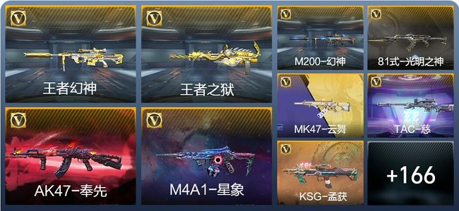 穿越火线：枪战王者V7 295英雄武器 新锐