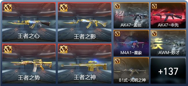 穿越火线：枪战王者V7 248英雄武器 新锐