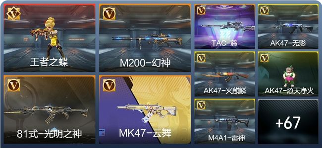 穿越火线：枪战王者V1 113英雄武器 新锐