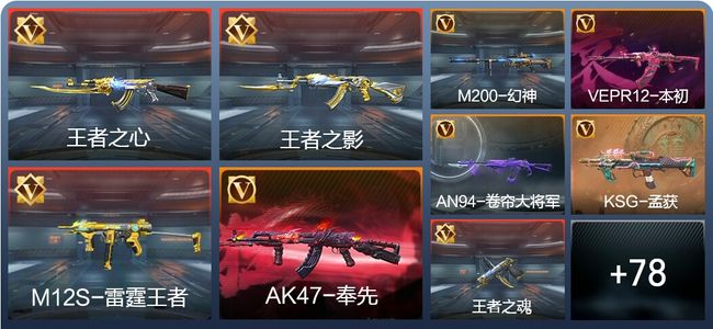 穿越火线：枪战王者V7 171英雄武器 新锐