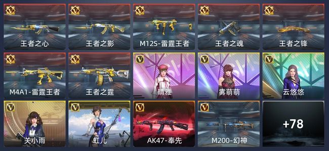 穿越火线：枪战王者V7 171英雄武器 新锐