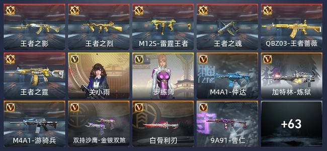 穿越火线：枪战王者V6 124英雄武器 新锐