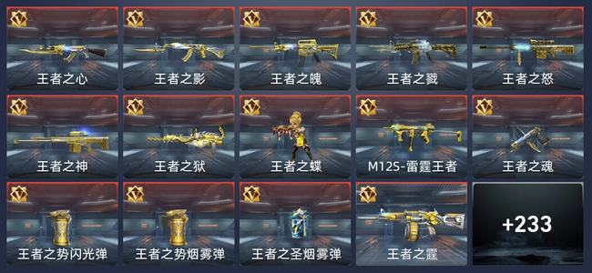 穿越火线：枪战王者V8 459英雄武器 新锐