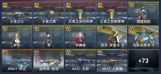 穿越火线：枪战王者V7 137英雄武器 新锐