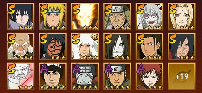 火影忍者V10 13S忍 23A忍 141忍 1774S碎片 17通灵 900W战力 前500名 见习