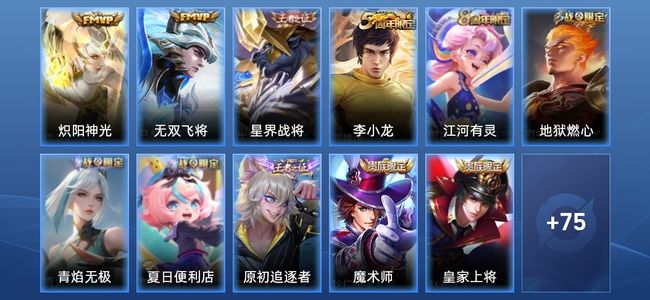 王者荣耀V6 2传说 29史诗 86皮肤 76英雄 非凡王者