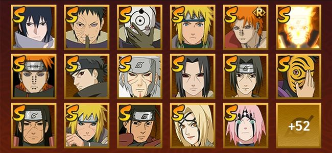 火影忍者V11 23S忍 46A忍 223忍 3214S碎片 18通灵 1000W战力 前500名 上忍