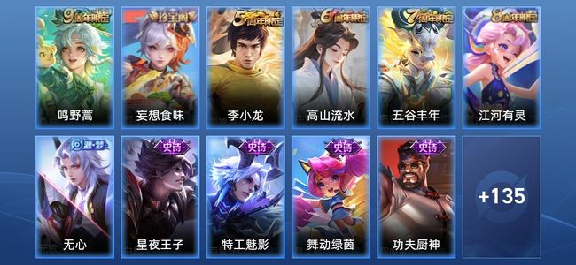 王者荣耀V3 1传说 25史诗 147皮肤 尊贵铂金IV