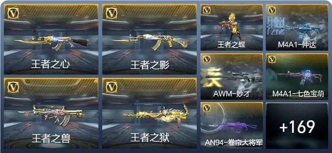 穿越火线：枪战王者V5 11王者武器 202英雄武器 6英雄角色 306万化 枪皇