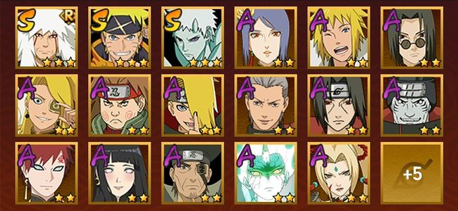 火影忍者V10 3S忍 19A忍 77忍 588S碎片 15通灵 200W战力 前500名 暗部