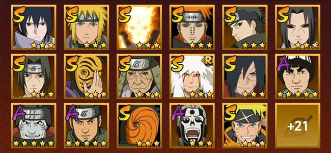 火影忍者V9 13S忍 25A忍 148忍 1545S碎片 16通灵 700W战力 暗部